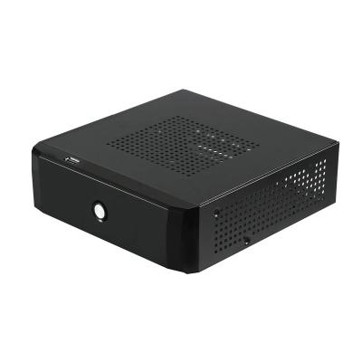 China Joyee Desktop M01 MINI-ITX SPCC HTPC Industrial Mini Computer Case Cabinet for sale