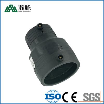 China Concentric Reducer Straight Through Fittings Water Pipe Joint Electrofusion Hdpe Pipe Fittings for sale