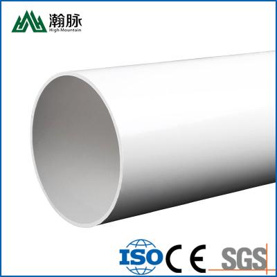 China Large Diameter Pvc Pipe 110mm 160mm 200mm Pvc Water Supply Irrigation Drainage Pipe for sale