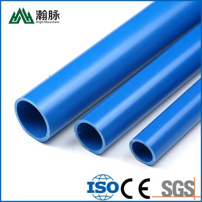 China 8 pulgadas de diámetro PVC M tuberías de suministro de agua y riego drenaje azul en venta