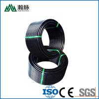 China Schwarzer 6 Zoll 24 Zoll-HDPE-Wasserversorgungs-Rohr für Abwasser oder Entwässerung zu verkaufen