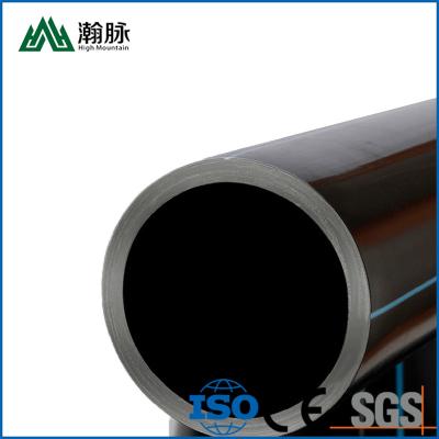 China 500 mm 630 mm HDPE waterleiding PE100 Plastic water afvoer Te koop