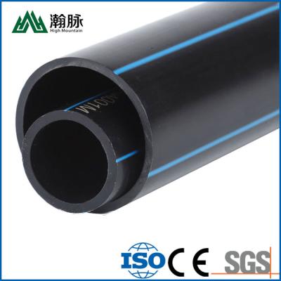 China Rechte Pijp 90 van de Grote Diameterdrainage 110 125 140mm Hdpe Pijp voor Watervoorziening Te koop