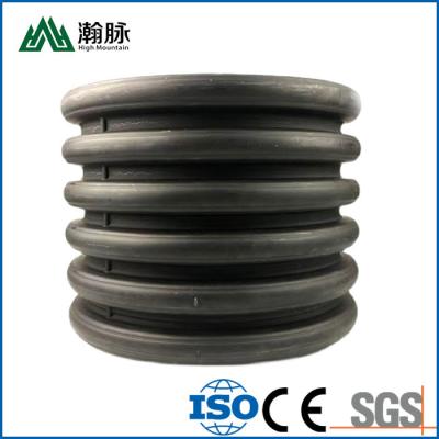 China Winding HDPE Drainage Pipes 300mm SN8 Hdpe Corrugated Pipe Double Wall for sale