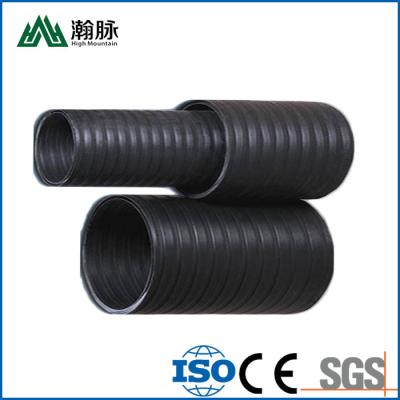 China Corrugated Wellbore HDPE Drainage Pipes Wall Winding Underground Sewage Pipe for sale