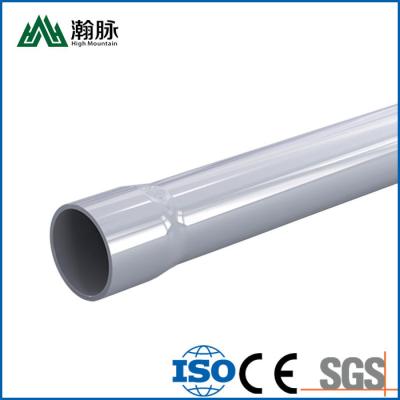 China Drinking Polyethylene Water Supply Pipe UPVC PN10 Thickened for sale