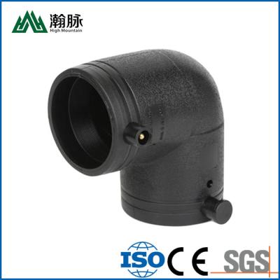 China Electrofusion Black HDPE Pipe Fittings Corrosion Resistant for sale