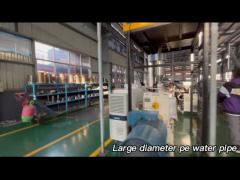 Large Diameter PE Water Pipe Factory Production Site