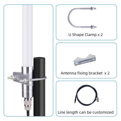 China 80CM Omni Bobcat Helium HNT 915 MHz Fiberglass Outdoor Lora Antenna 805 928MHz 5.8dbi High Gain 8dbi 902mhz Antenna for sale