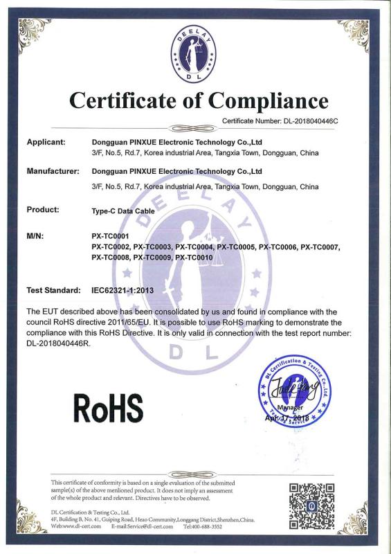 RoHS - Shenzhen Epoda Technology Limited