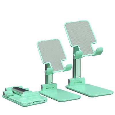 China 2020 New Design Aluminum Alloy Desktop Folding Mobile Phone Stand Phone Holder/iPad Stand for sale