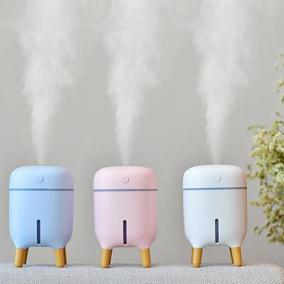 China Hot Selling Mini Usb Ultrasonic Portable Air Humidifier Colorful Fast Desktop Humidifier Mist/Humidifier for sale