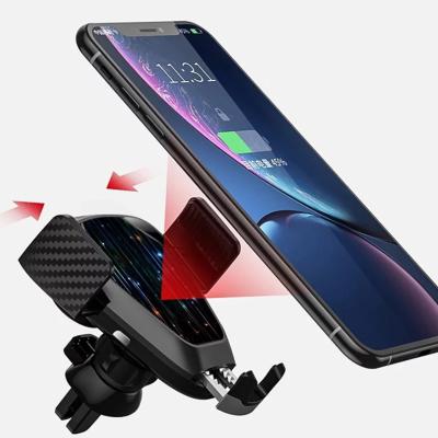 China Mobile Phone Induction Smart Car Phone Charger Fast Wireless Charging 10W15W Wireless Mount With Suction Cup for sale