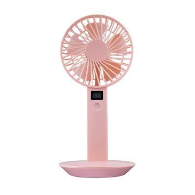 China Practical Hotel High Wind Air Cooling Handheld Portable Mini Fan for sale