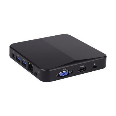 China For Home and Student Fanless 8GB RAM Windows 10 Intel Gemini Lake J4115/J4105 Mini PC with Kensington Lock VESA Mount Slot for sale