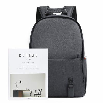 China OEM color unisex fashion backpack school bag fashion pure polyester waterproof black shoulder bag for laptop for sale