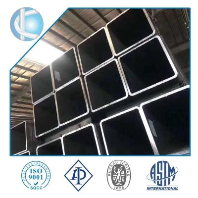 China Hollow Black Iron Q235 Welded Square Steel Pipe for sale