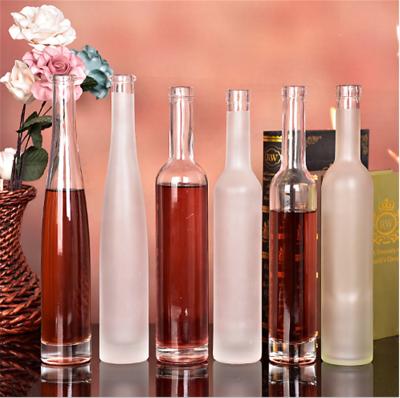 China Wine Glass Liquor Bottle 750ml Vodka Bottle 750ml Vodka Brandy Whiskey Wine Rum Glass Bottle for sale