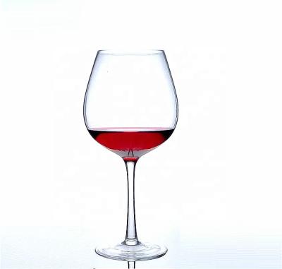 China 2021 popular single viable transparent 6oz 8oz 10oz red wine glasses, can be hand-painted wine glass for sale