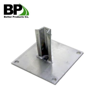 China Square steel bases easily assembled from portable metal tube for sale