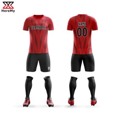 China Custom Sublimation Football Shirt Quick Dry Good Quality Custom Soccer Jersey for sale