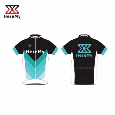 China Hot Sale Mens Breathable Breathable Short Sleeve Jersey Cycling Custom for sale