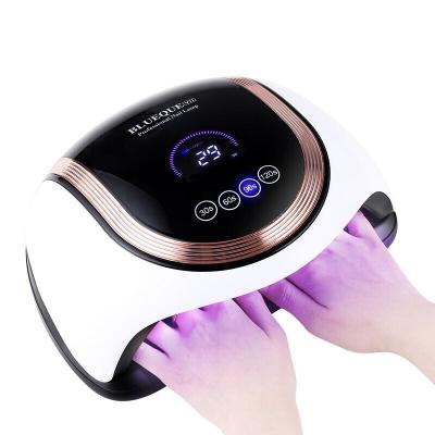 China 180W UV Lamp With 60 Space 60pcs LED UV Nail Lamp Phototherapy LED Dryer LED Two Nail LED Beads 180W Large UV Lamps 2022 New Design for sale