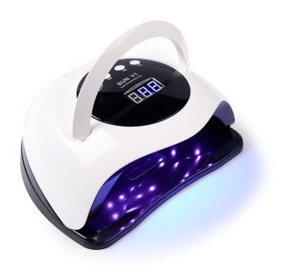 China 168W UV Lamp with 45 LED Beads Nail Lamp 168W UV Quick Gel LED Manicure Lamp Professional Nail Polish Dryer for Family and Salon for sale