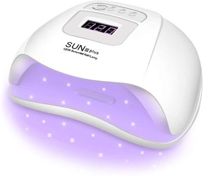 China 120w UV Lamp with 36 LED Beads LED Gel Nail Lamp 120W UV Nail Dryer for Gel Polish Curing with 4 Timer UV Nail Light with Large Space Auto Sensor for sale