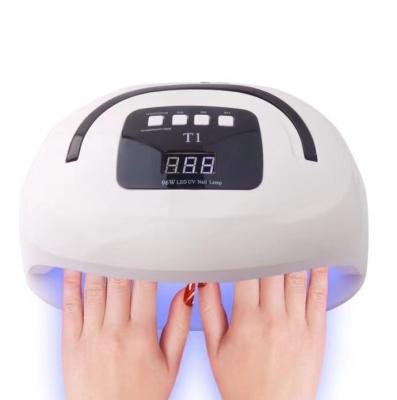 China 96W UV Lamp with 36 LED Beads 2022 Smart Sensor 36 New UV / Led 96w Professional Rechargeable Nail Enhancement Lamp For Two Hands for sale