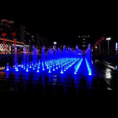 China Easy installment export quality products beautiful led light multimedia large fountain for outdoor garden for sale