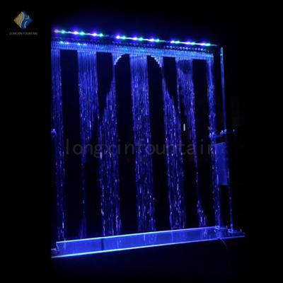 China Best Selling Modern Consumer Products Stainless Steel Digital Graphic Water Curtain for sale