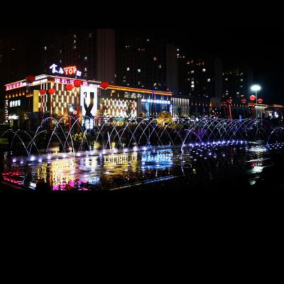 China Modern Order Products Of Colored Led Laminar Outdoor Laminar Jumping Jet Water Fountains From China for sale