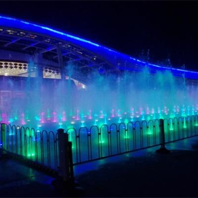 China Beautiful Modern Outdoor Dry Floor Musical Dance Water Fountain for sale