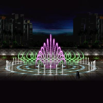 China Colorful Square Best Long Life Span Water Fountain Spout Design for sale