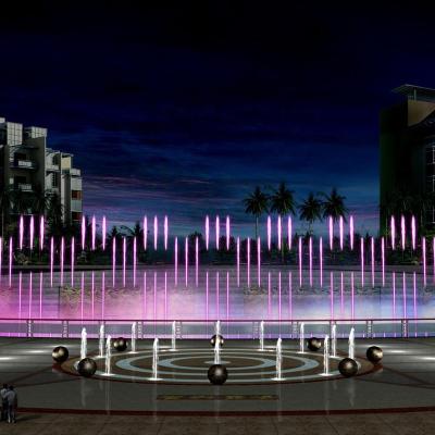 China Modern 3D Music Dancing Water Show Led Light Fountain for sale