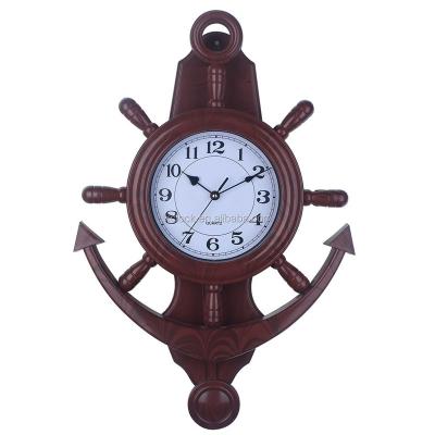 China Home Decorate Good Quality Plastic Pendulum Wall Clock for sale