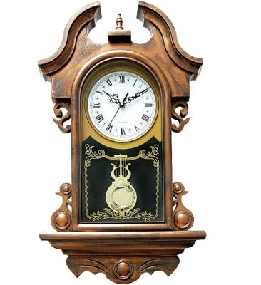 China old style quartz clock pendulum clock 56.5*33.5*6.7CM for sale