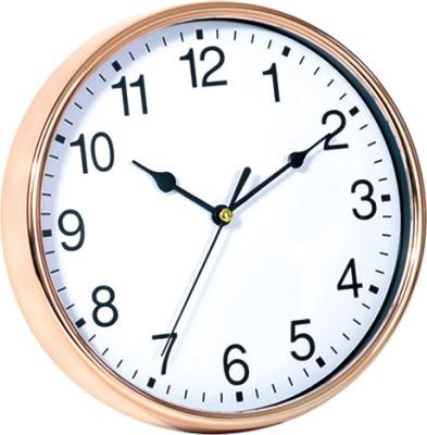 China 8-inch Rose Gold Household Living Room Bedroom Contracted Ornament Modern Wall Clock 20.1*20.1*3.7CM for sale