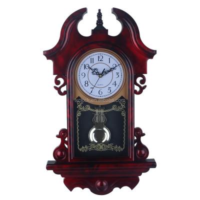 China Wholesale Antique Home Decor Wall Mounted Wall Clock Clock Plastic Clock for sale