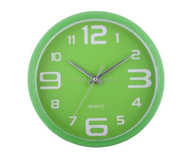 China Brand Plastic Wall Clock Factory for sale