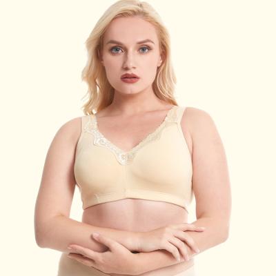 China Wholesale Women's Casual, Comfortable and Breathable Viable Fit Bra Plus Size Fashion Underwear for sale