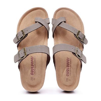 China 2021 New Fashion Trend Solid Color Casual Lazy Men's Flip Flops Beach Slippers Flip Flops Beach Luxury Slippers Unisex for sale