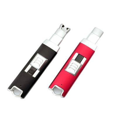 China New 2020 BBQ Mini Usb Lighter USB Arc Lighter Rechargeable Custom Portable Windproof Plastic Arc Lighter for sale