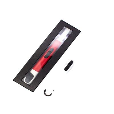 China Hot Selling Plastic Electronic Igniter With Arc USB Lighter Hook Waterproof Rechargeable Candle Lighter for sale