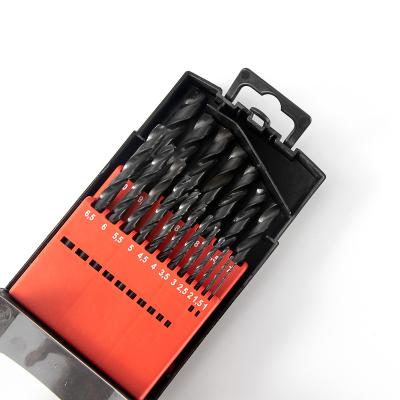 China Masonry Drilling 1-7mm High Speed ​​Steel Fully Ground Straight Shank Cobalt Drill Bit Sets for sale