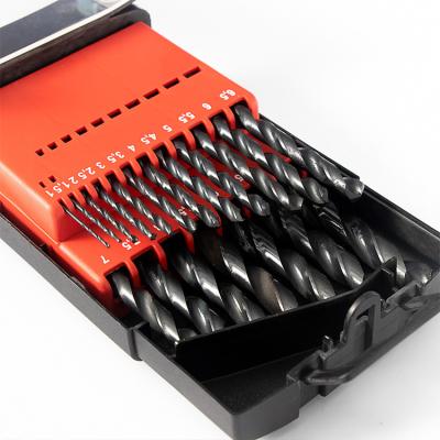 China Masonry Drilling 1-7mm High Speed ​​Steel Fully Ground Straight Shank Cobalt Drill Bit Sets for sale