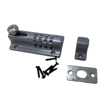 China ANLI 120*48*25mm Door Digit Child Safety Combination Bolt Zinc Alloy Steel Lock for sale