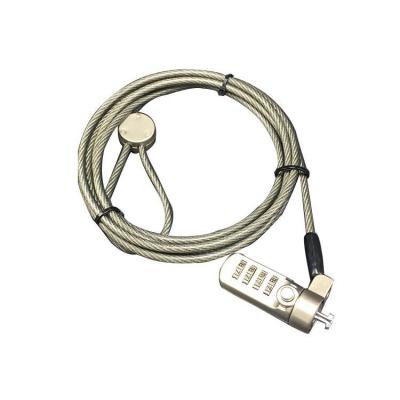 China ANLI Zinc Alloy High Security Code Combination Anti Theft Laptop Cable Computer Mechanical Locks for sale