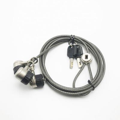 China ANLI Hot-selling Computer Lock Laptop Cable Zinc Alloy Combination Locks For HP for sale